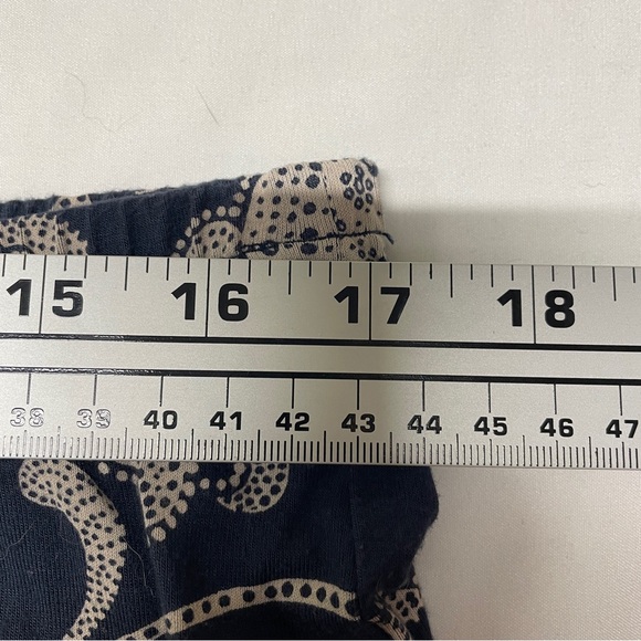 Anthropologie Wide Leg Blue and White pants - Picture 7 of 7